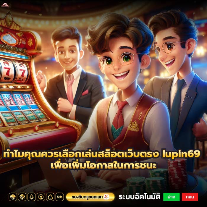 ทำไมคุณควรเลือกเล่น สล็อตเว็บตรง lupin69 เพื่อเพิ่มโอกาสในการชนะ